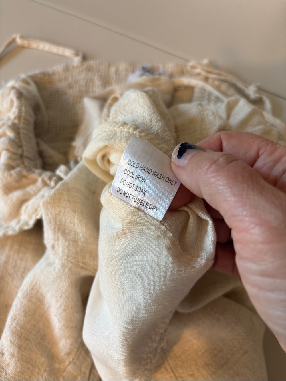 Princess Polly Colleen Romper Size XL Cream Boho Chic Cowgirl Linen Concert - Picture 11 of 13